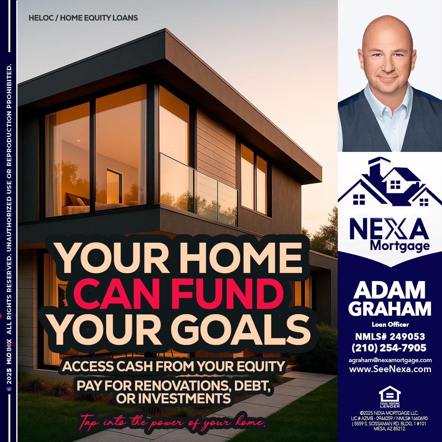HELOC - Adam Graham -Mortgage Loan Advisor