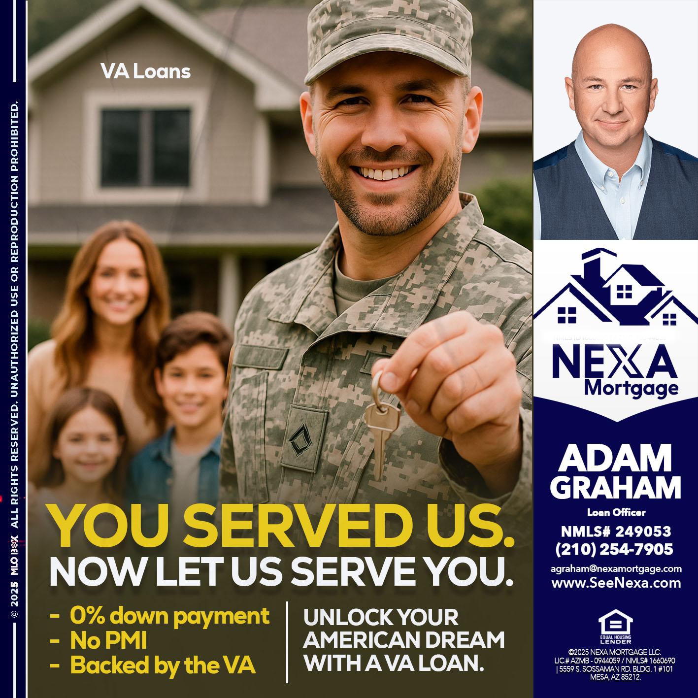 YOU DESERVED - Adam Graham -Mortgage Loan Advisor