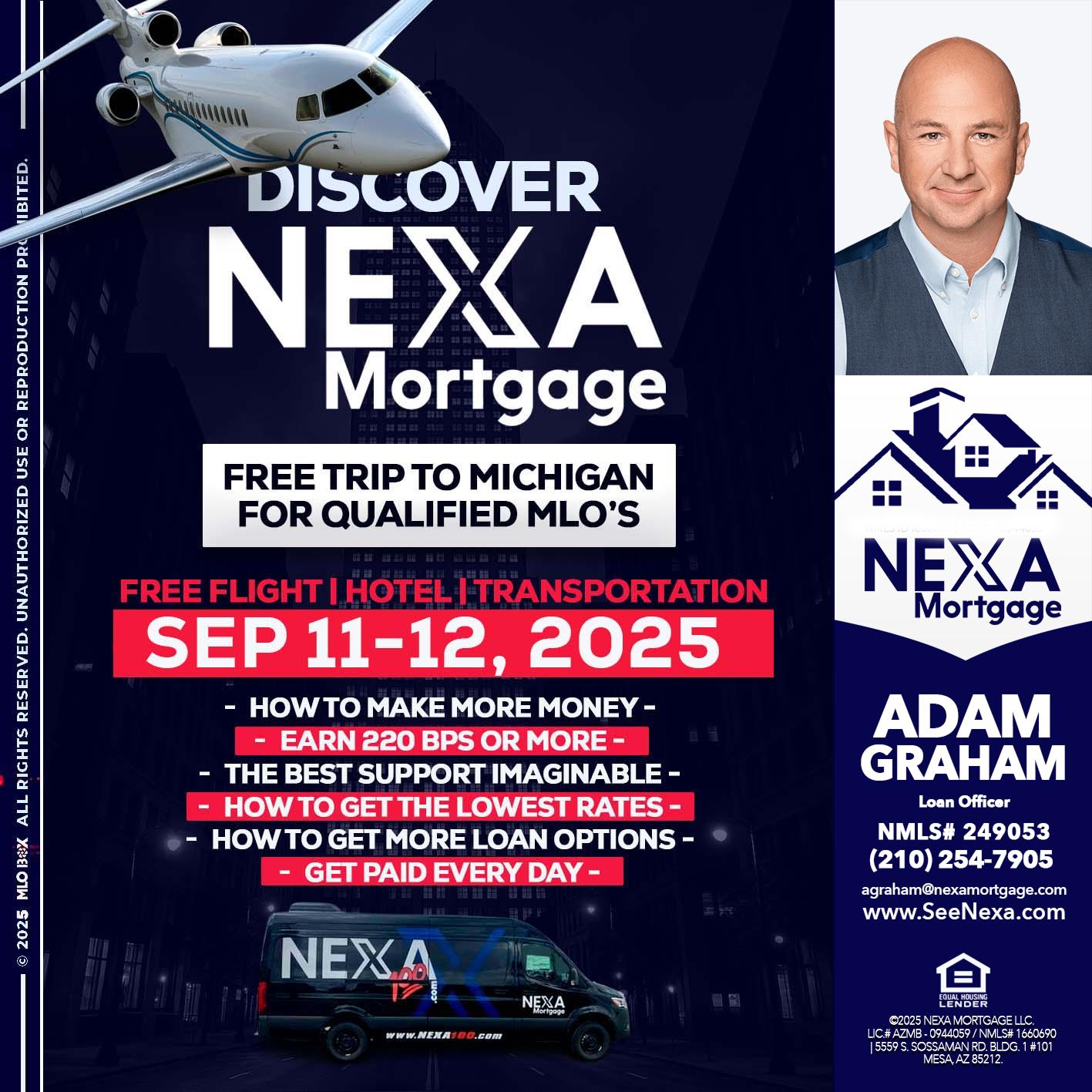 DISCOVER NEXA MORTGAGE - Adam Graham -Mortgage Loan Advisor
