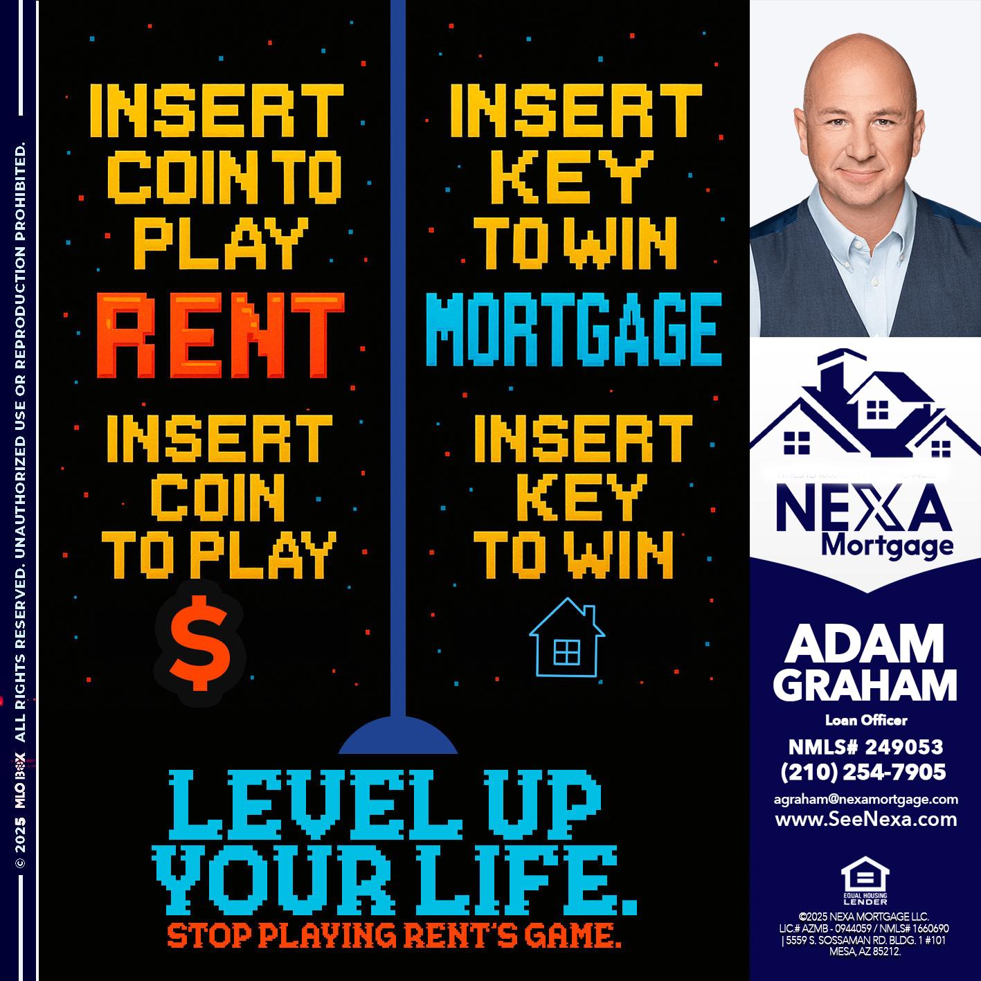 INSERT COIN - Adam Graham -Mortgage Loan Advisor