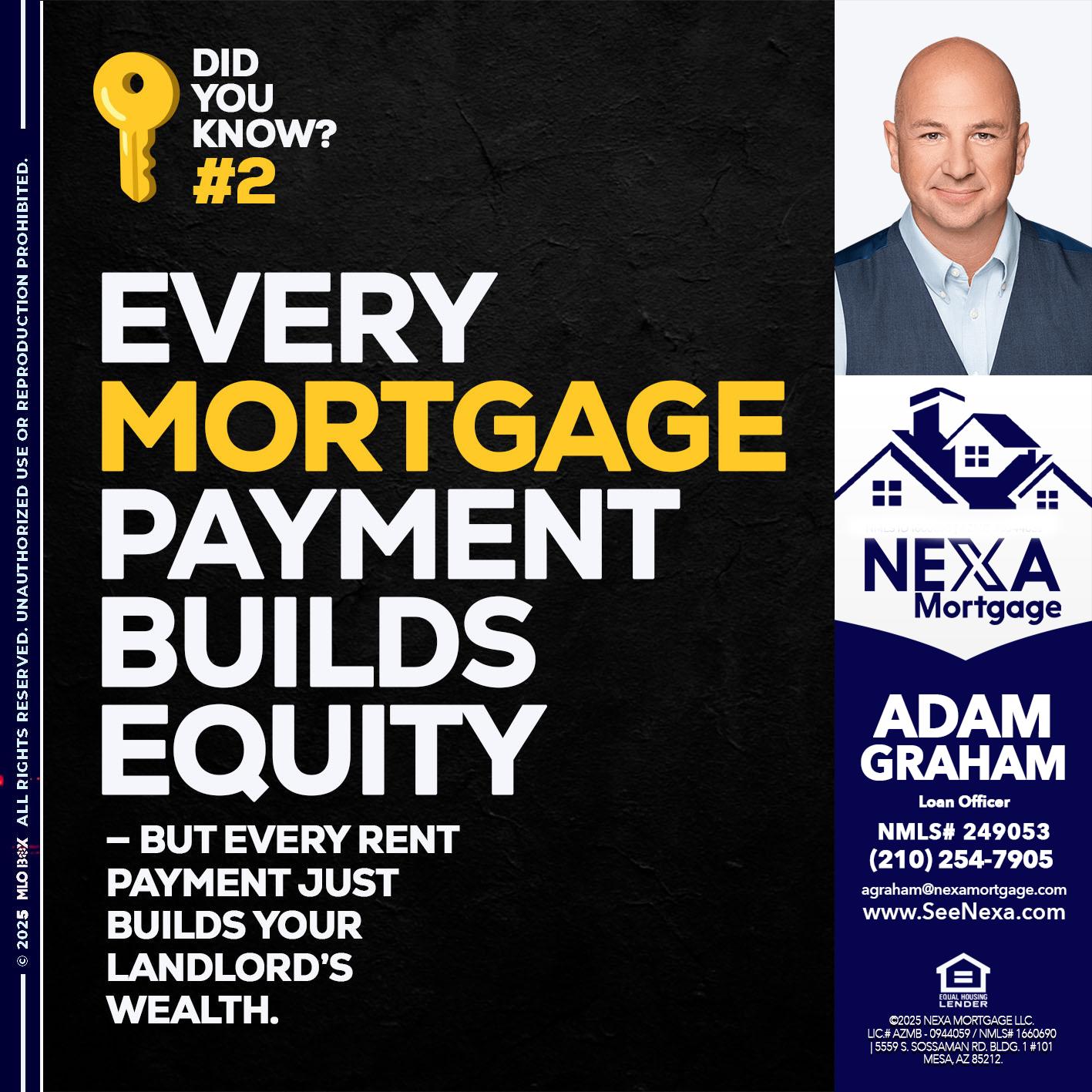DID YOU KNOW? - Adam Graham -Mortgage Loan Advisor