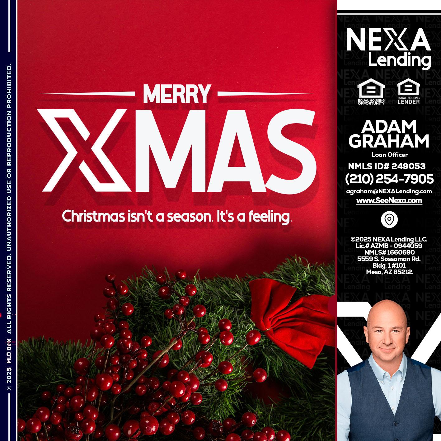 merry xmas - Adam Graham -Mortgage Loan Advisor
