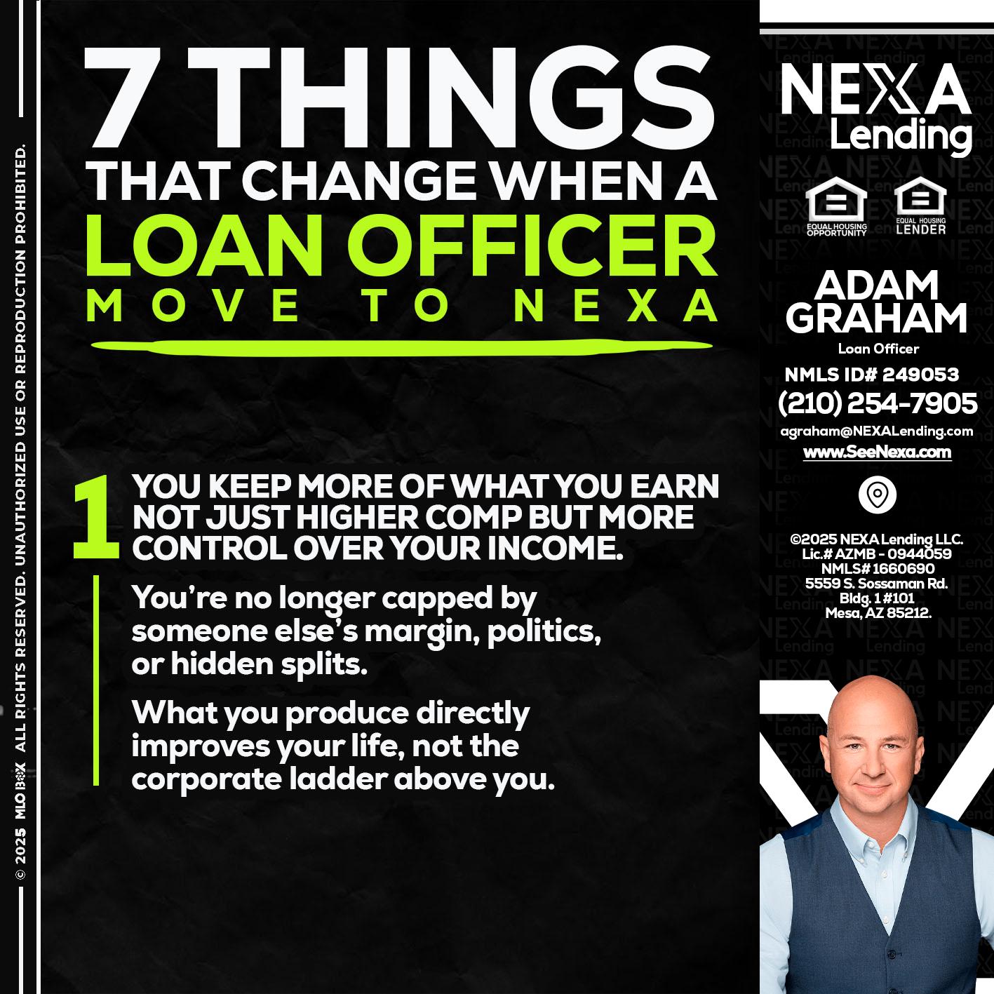 7 THINGS (1) - Adam Graham -Mortgage Loan Advisor