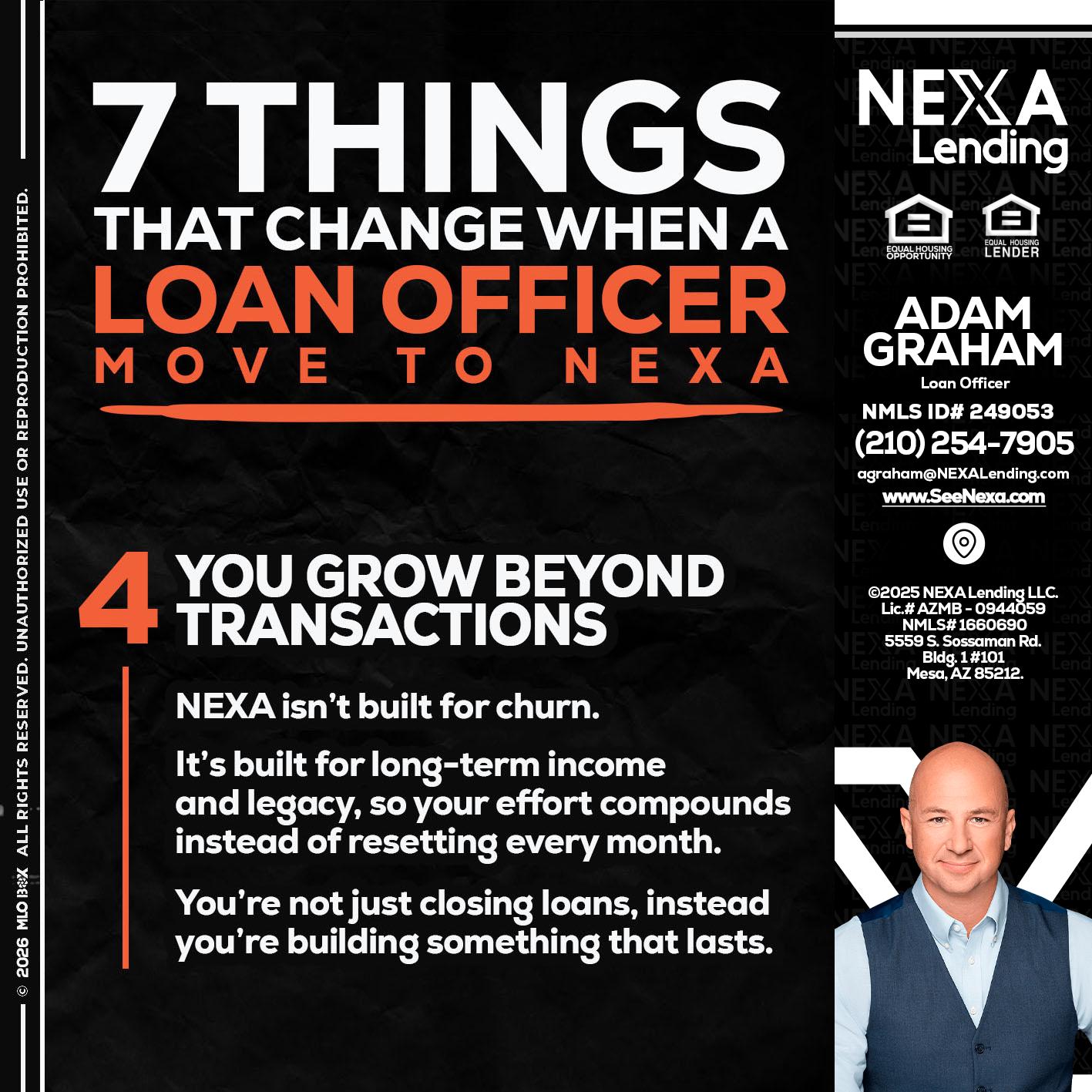7 THINGS (4) - Adam Graham -Mortgage Loan Advisor