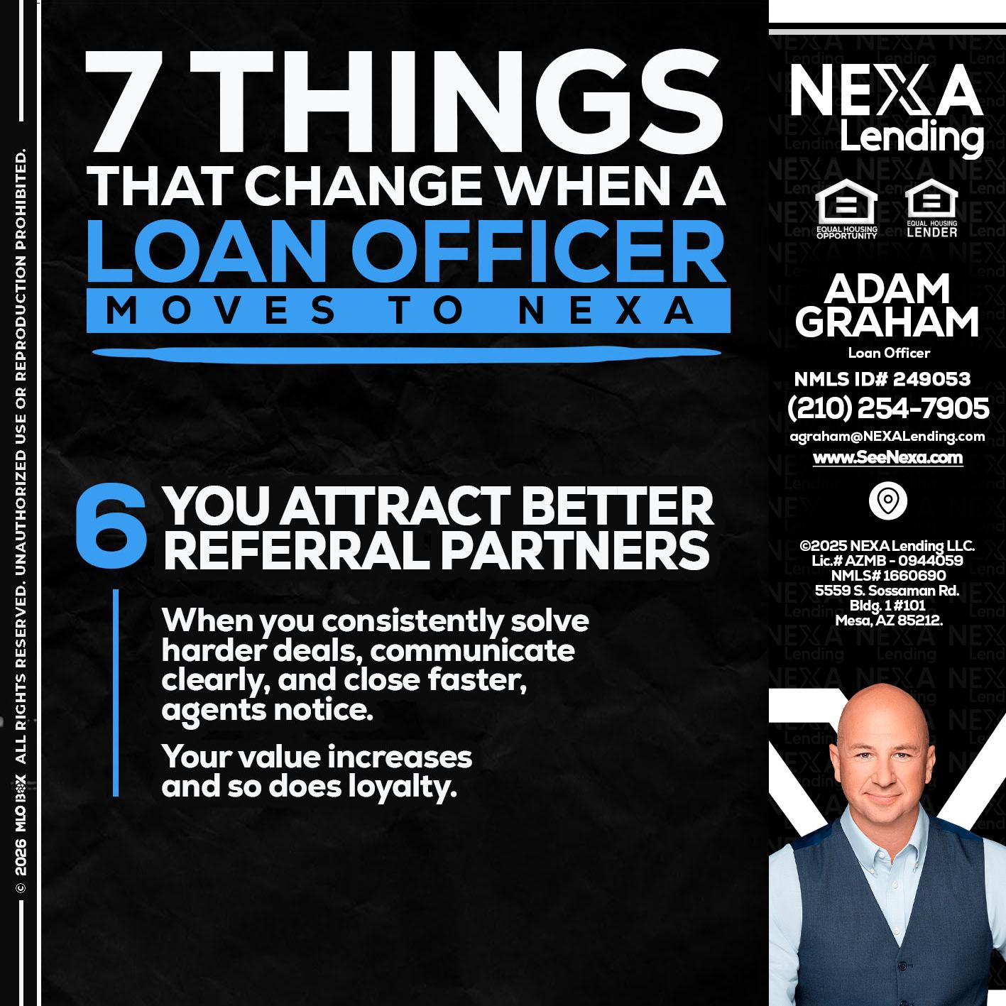 7 THINGS (6) - Adam Graham -Mortgage Loan Advisor