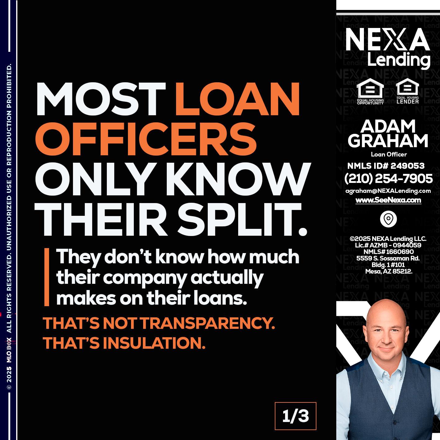 1 OF 3 - Adam Graham -Mortgage Loan Advisor