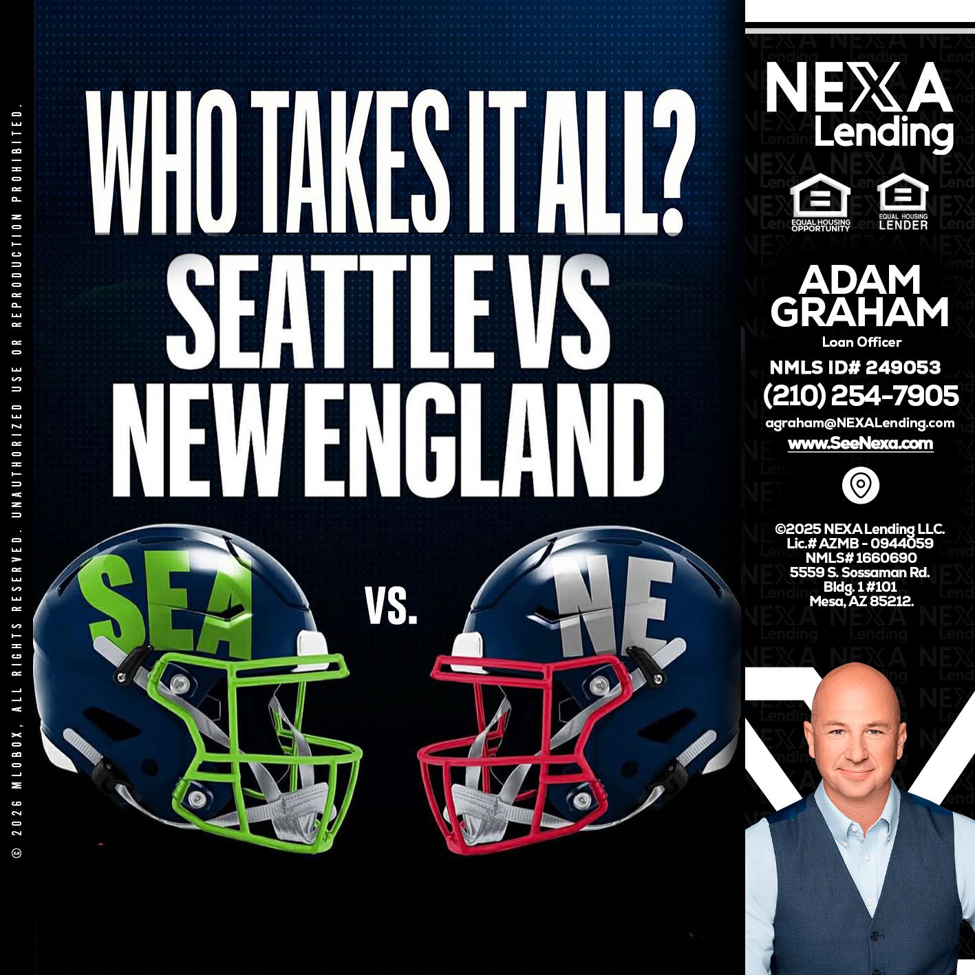 WHO TAKE IT ALL? - Adam Graham -Mortgage Loan Advisor