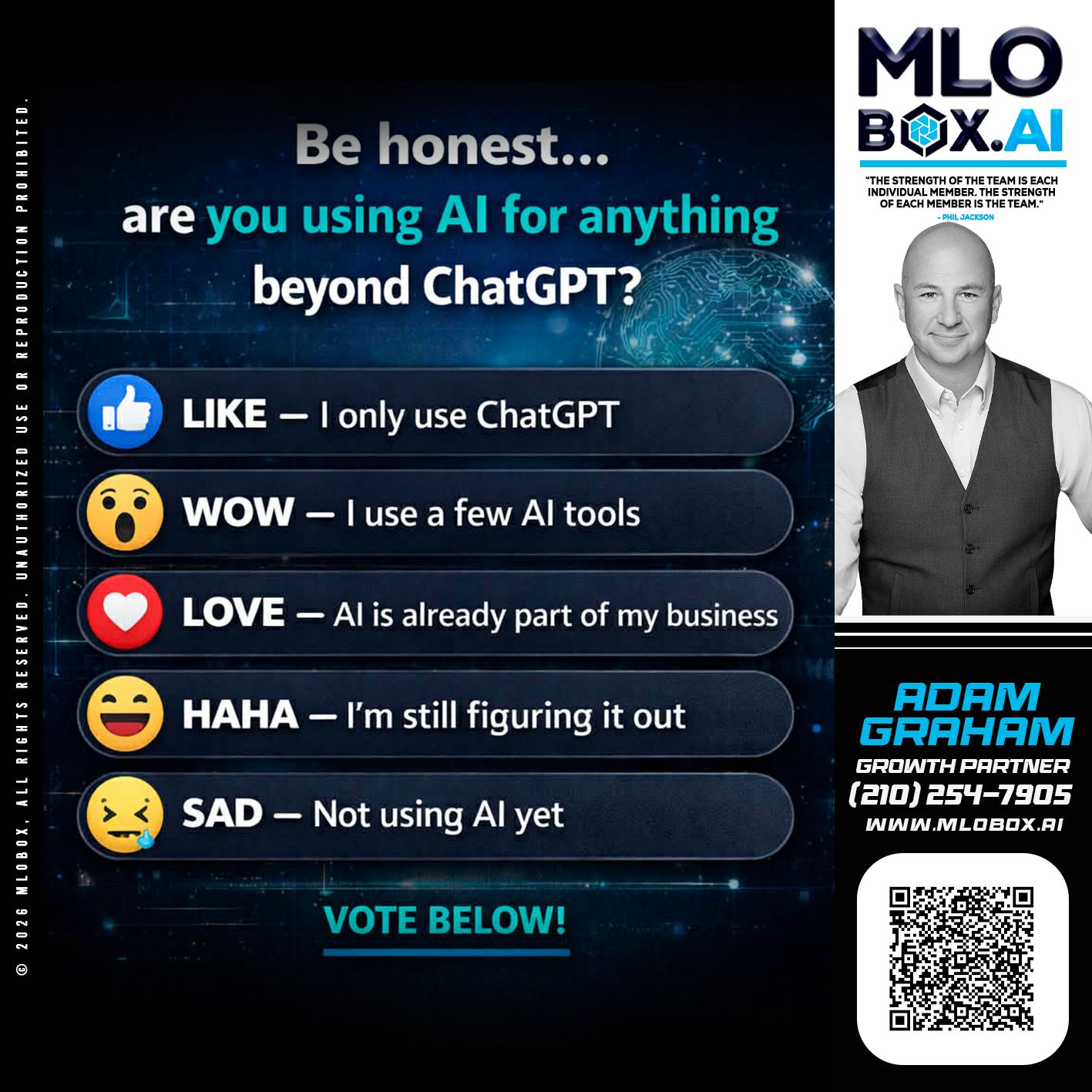 BE HONEST - Adam Graham -Mortgage Loan Advisor