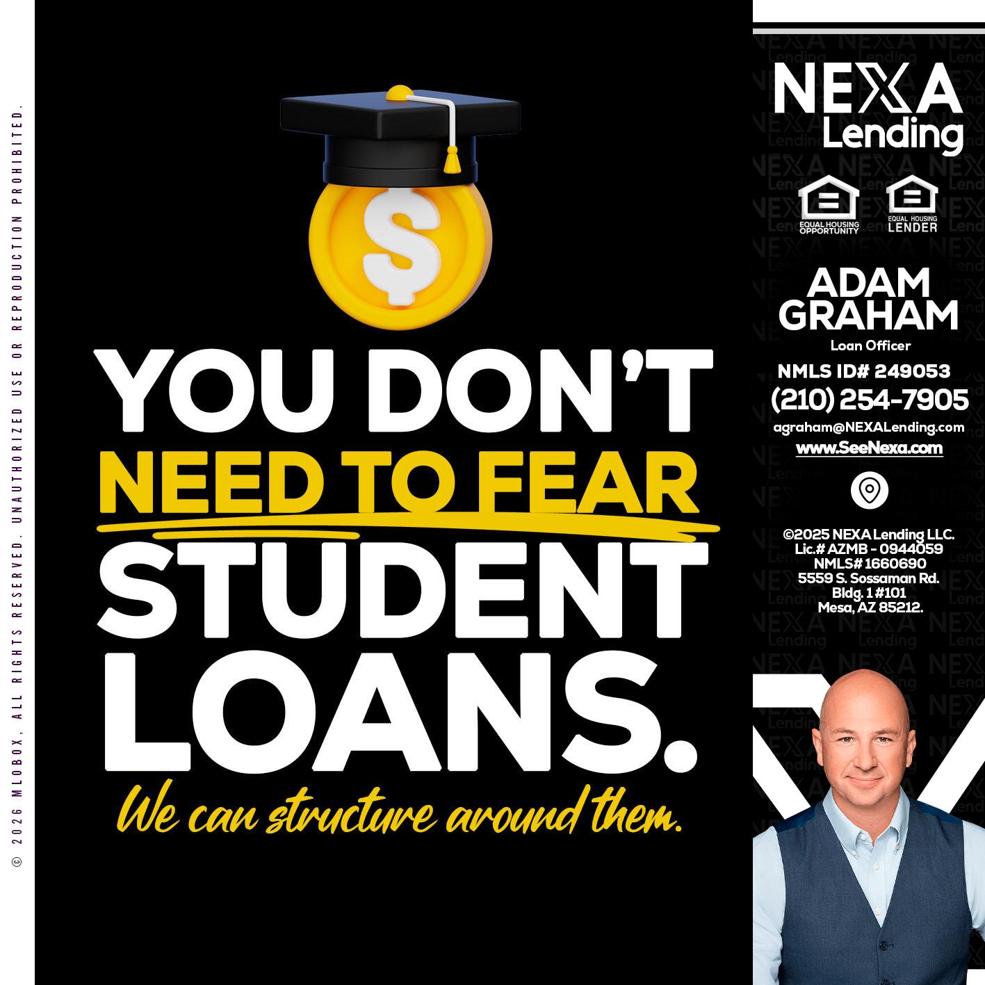 YOU DONT NEED - Adam Graham -Mortgage Loan Advisor