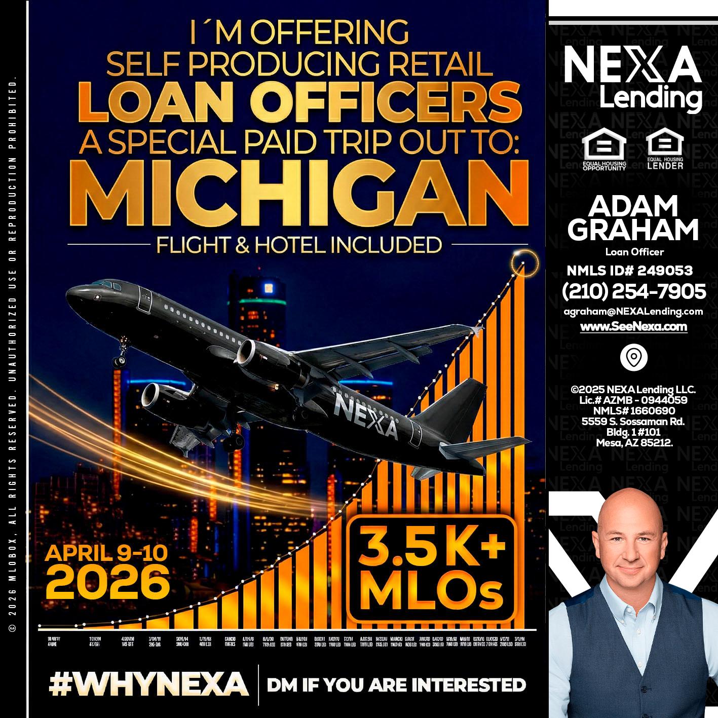 3.5K - Adam Graham -Mortgage Loan Advisor