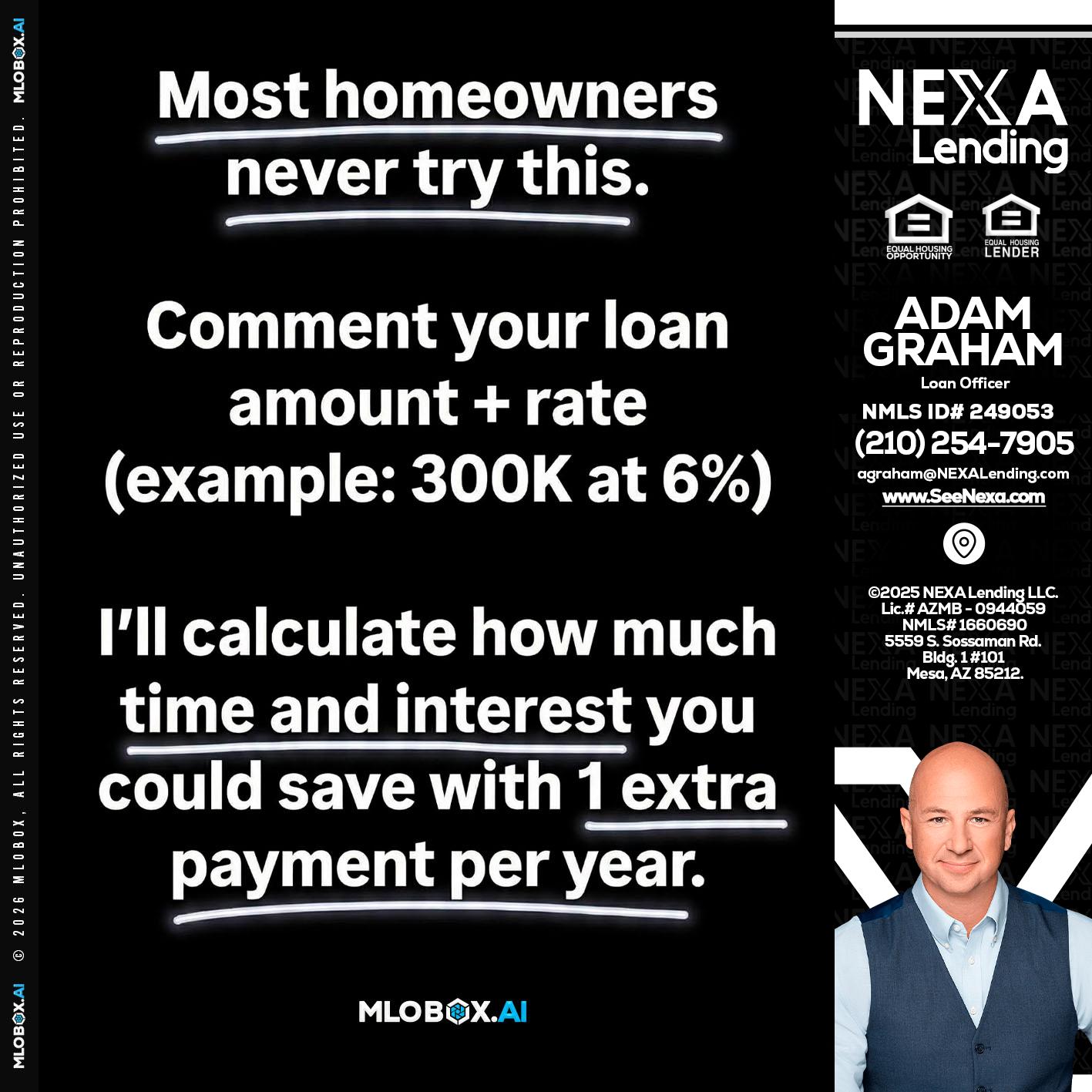 most owners - Adam Graham -Mortgage Loan Advisor