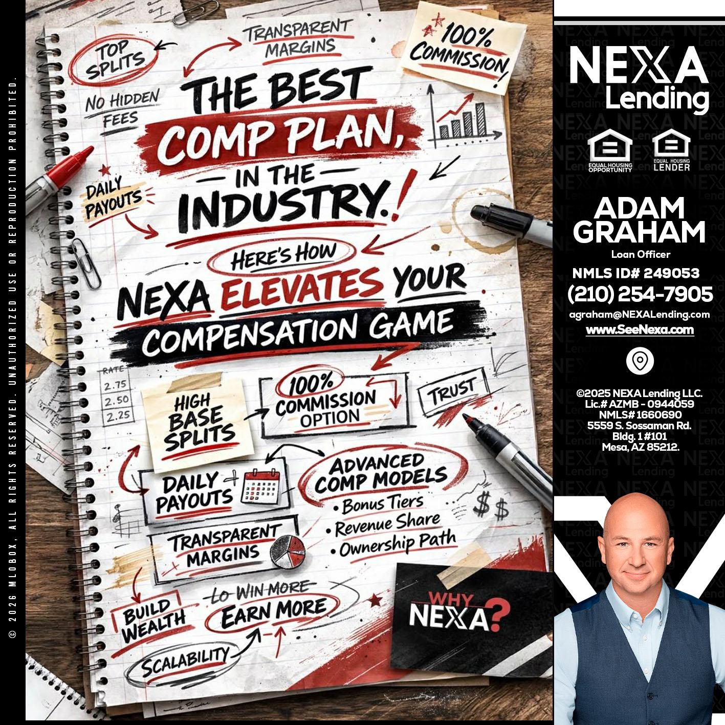 THE BEST COMP - Adam Graham -Mortgage Loan Advisor