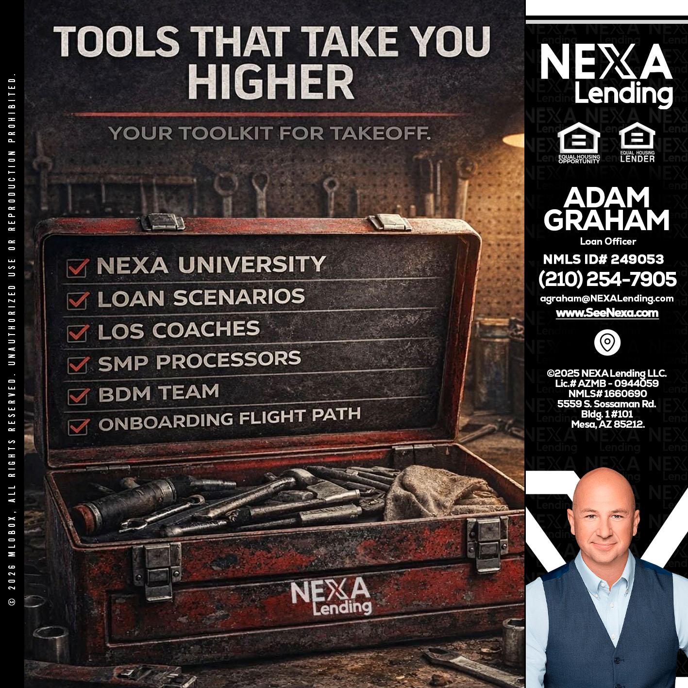 TOOLS THAT - Adam Graham -Mortgage Loan Advisor