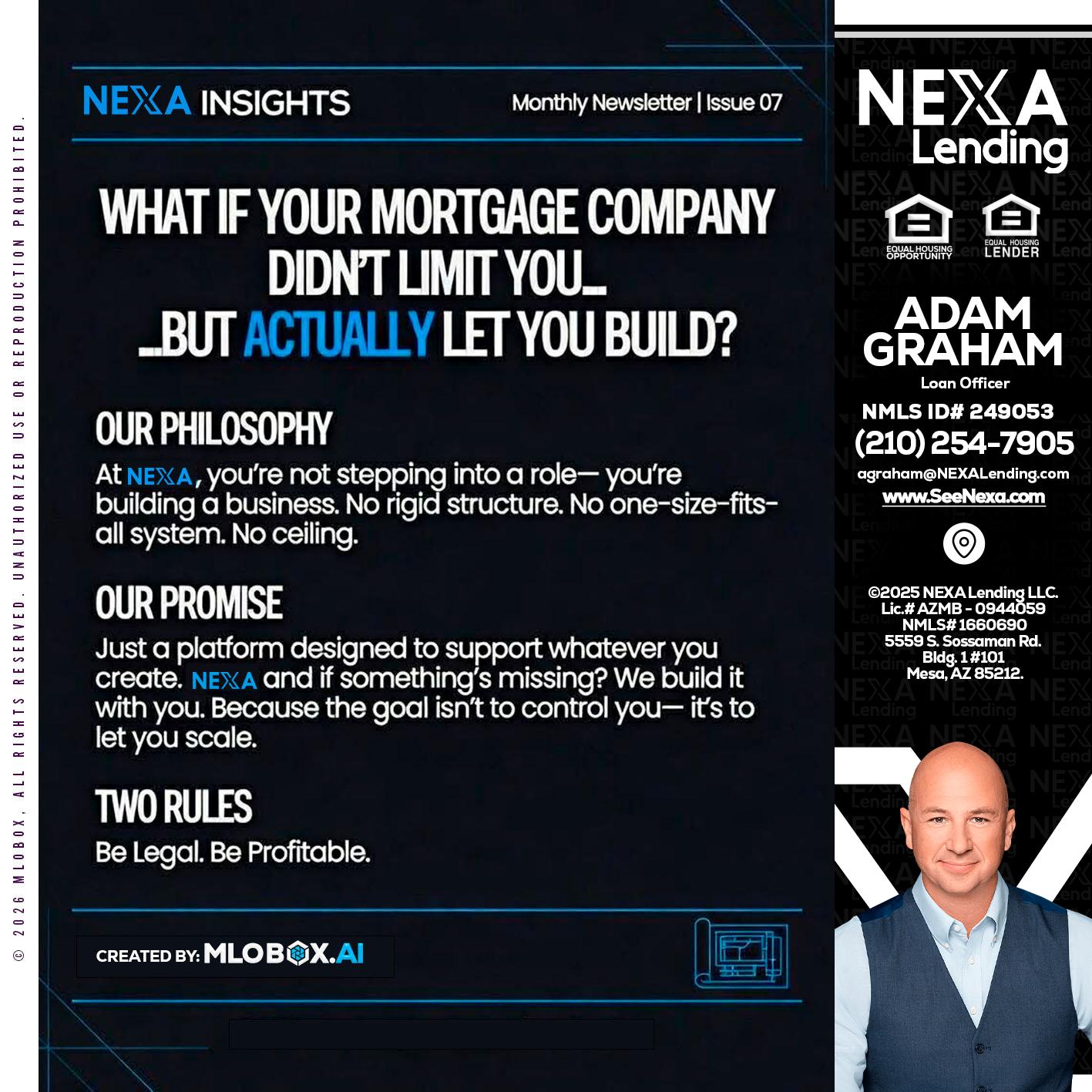 NEXA INSIGHTS - Adam Graham -Mortgage Loan Advisor