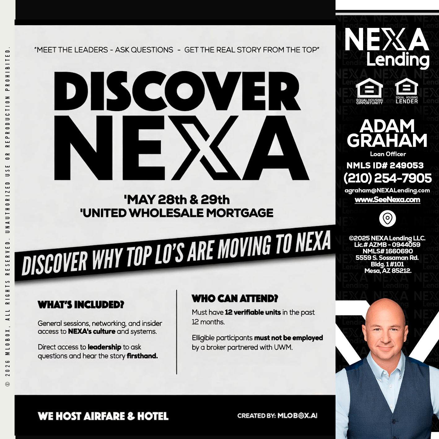 DISCOVER NEXA - Adam Graham -Mortgage Loan Advisor