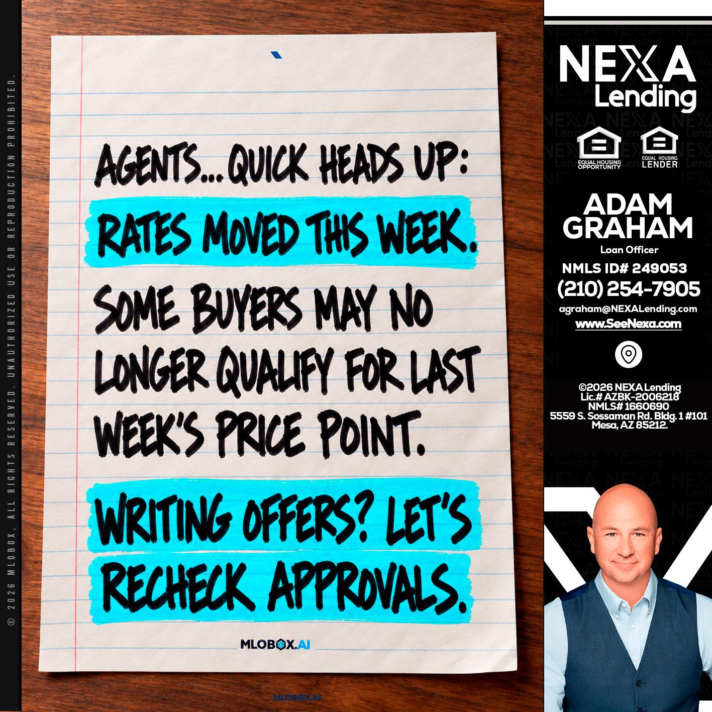 AGENTS - Adam Graham -Mortgage Loan Advisor